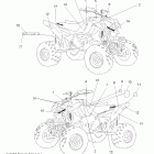 OUTLAW 525 - A08GJ52AA/AB/AC Наклейки