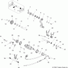 OUTLAW 525 IRS - A08GP52AA Узел переключения передач
