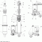 OUTLAW 525 - A08GJ52AA/AB Задний аммортизатор 1