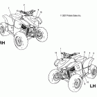 PHOENIX 200 QUAD - A08PB20EB Наклейки
