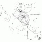 SPORTSMAN 500 HO EFI - A08MN50AF/AN/AQ/AR/AS/AT/AW/AX Body, fuel tank asm. (built 8 / 20 / 07 and before...