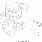 SPORTSMAN 800 HO EFI - A08MN76AF/AL/AQ/AS/AX Engine, cooling system thermostat