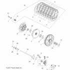 OUTLAW 525 - A08GJ52AA/AB/AC Двигатель, сцепление