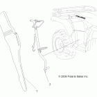SPORTSMAN 500 HO EFI - A08MN50AF/AN/AQ/AR/AS/AT/AW/AX Options, gun boot