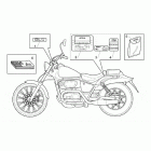 Classic 125 Таблички и наклейки