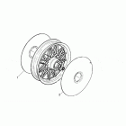 Classic 50 Rear wheel cap