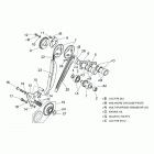 RSV 1000 SP ГРМ , задний цилиндр
