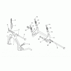 Rally 50 H2O Центральная стояночная подножка