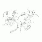 Rally 50 H2O Масляный и топливный бак