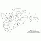 RSV 1000 Передняя облицовка