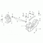 Rally 50 H2O Central crank-case set