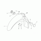 Scarabeo 50 2T (Minarelli Engine) Front body vi - front mudguard