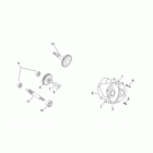 Rally 50 H2O Трансмиссия - главная передача