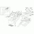RSV 1000 SP Rear electrical system