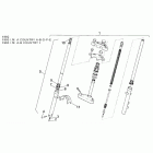 Classic 50 Front fork 92-93 - rh sleeve