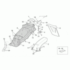 RSV 1000 SP Rear body  - undersaddle
