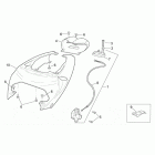 RSV 1000 SP Задний обтекатель