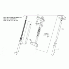 Classic 50 Front fork 93-99 - lh sleeve
