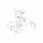 RSV 1000 SP Переднее крыло