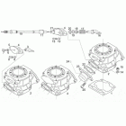Classic 125 Цилиндр - выпускной клапан