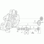 Classic 125 Водяной насос в сборе