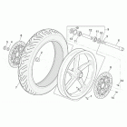 RSV 1000 SP Переднее колесо