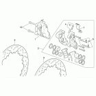 RSV 1000 SP Передний тормозной суппорт