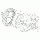 RSV 1000 SP Заднее колесо