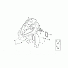 Rally 50 H2O Передний корпус - облицовка 2