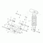 RSV 1000 SP Задний амортизатор