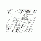 RX 125 Front fork 1998