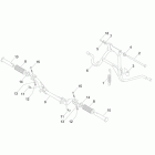 Amico 50 Подножки и боковая подставка