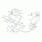 ETX 125 Масляный и топливный бак