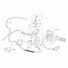 ETX 125 Рулевые переключатели ,левые