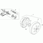 Leonardo 125-150 Pulley assy., driven iii