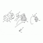 Amico 50 Carburettor  - oil pump assy.