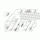 RX 125 Front fork 1995-1997