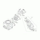 ETX 125 Карбюратор -  фланец