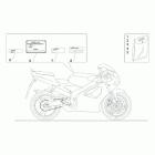 RS 125 (123cc Engine) Таблички и наклейки