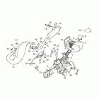 RX 125 Exhaust unit -  engine