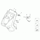 Leonardo 125-150 Front body - internal shield