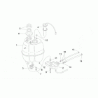 Amico 50 Топливный бак