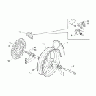 RS 125 (122cc Engine) Переднее колесо