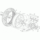RSV 1000 Заднее колесо