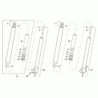 ETX 125 Передняя вилка 2