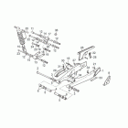 RX 125 Swing arm - shock absorber