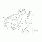 RSV 1000 Задний обтекатель