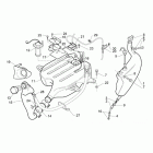 Gulliver 50 H20 Топливный бак