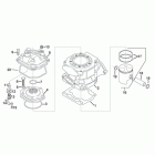 ETX 125 Цилиндр - головка - поршень