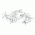 RS 125 (123cc Engine) Крышка сцепления - Масляный насос